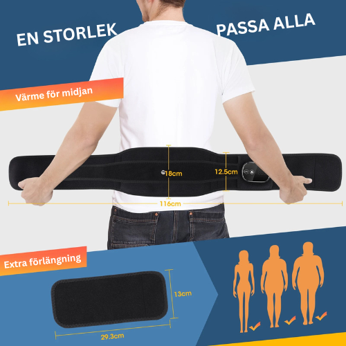 StayStrong PRO Red Light Heated Vibration Massager Belt